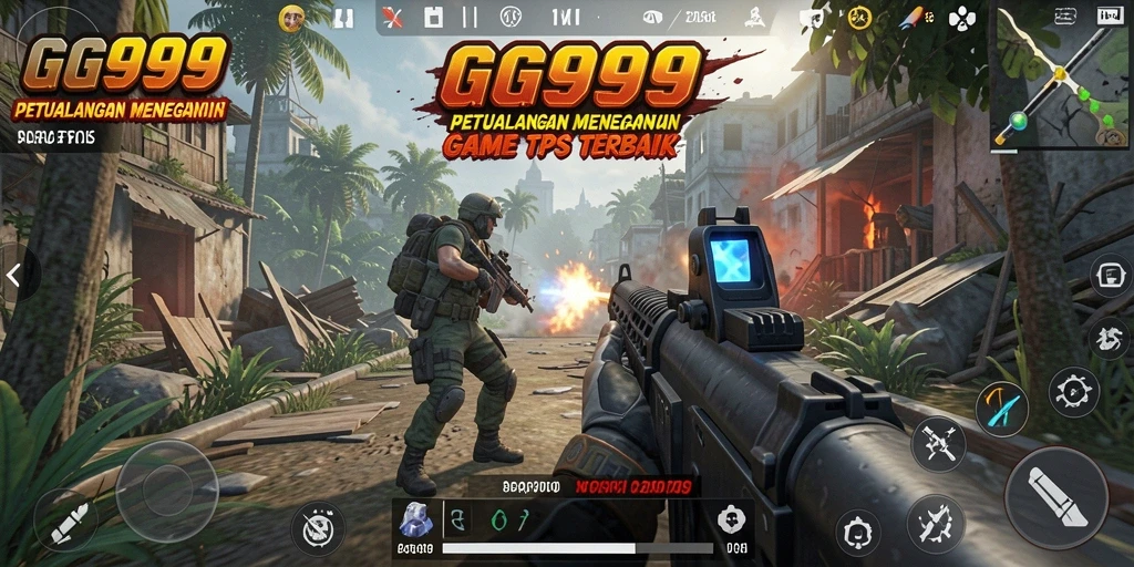 Tampilan gameplay GG999 yang seru dan beraksi.