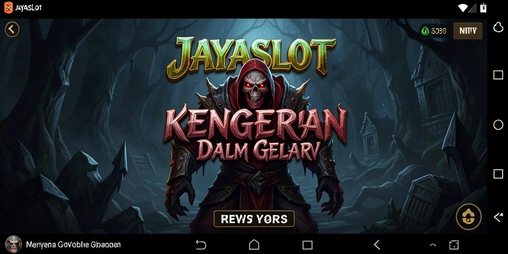 Tangkapan layar JAYASLOT menampilkan suasana mencekam dan gameplay yang mendebarkan.