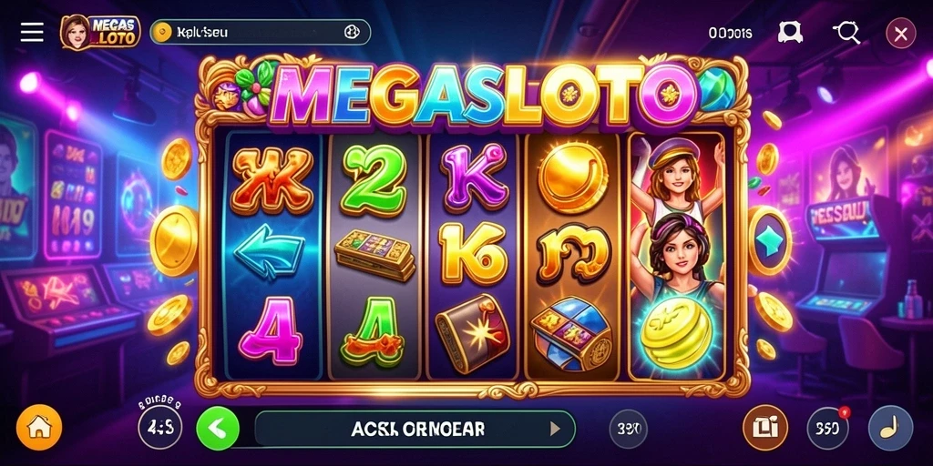 Tampilan menarik dari gameplay MEGASLOTO yang penuh aksi.