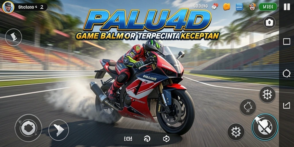 Visual gameplay PALU4D yang penuh aksi dan seru.