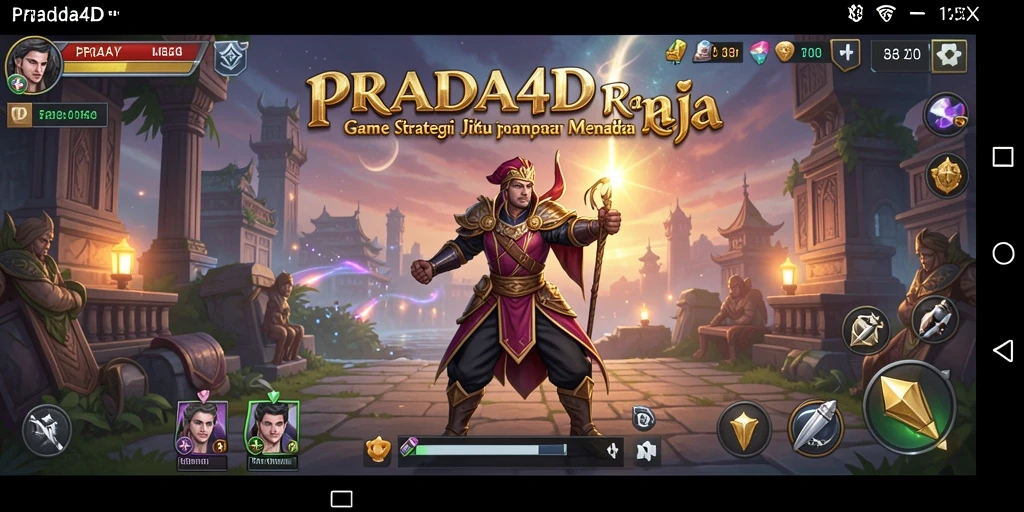Gameplay mendebarkan dalam PRADA4D menantang strategi Anda.
