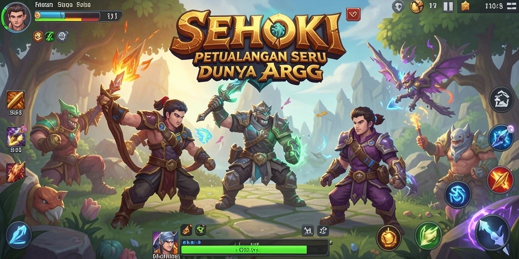Menampilkan aksi seru dalam gameplay ARPG SEHOKI.