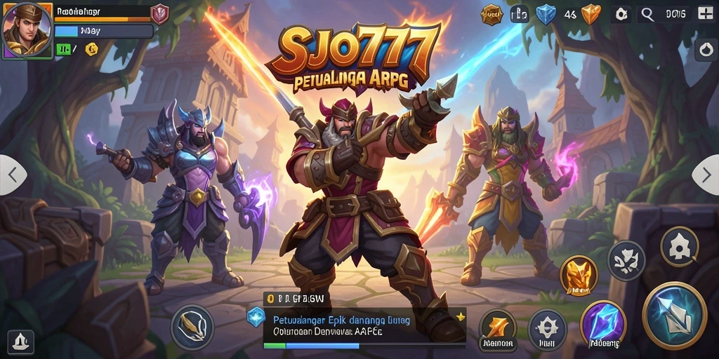 Gameplay mendebarkan di dunia fantasi SJO777.